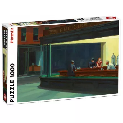 Puzzle 1000 el. Hopper Nighthawks Piatnik