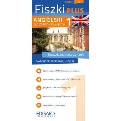 Fiszki plus. Angielski dla zaawansowanych. Poziom C1