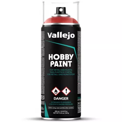 Vallejo: 28.016 - Hobby Paint Spray - Scarlet Red 400 ml