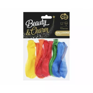 Godan Balony Beauty&Charm pastelowy 10 szt.
