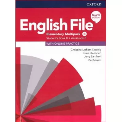 English File 4th edition. Elementary. Student's Book/Workbook MultiPack B - Christina Latham-Koenig, Clive Oxenden, Paul Seligson, Jerry Lambert