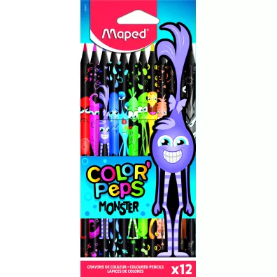 Maped Kredki Colorpeps Monster tr�jk�tne 12 szt.