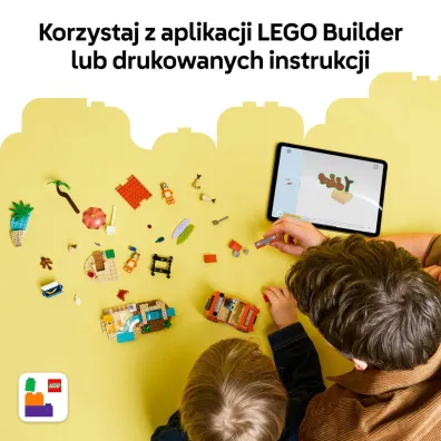 LEGO Bluey Blue i rodzinna wycieczka samochodem 11202
