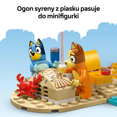 LEGO Bluey Blue i rodzinna wycieczka samochodem 11202