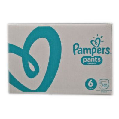 Pampers Pieluchomajtki Extra Large Pants 6 (15+ kg) Monthly Box 132 szt.