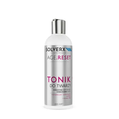 Solverx Tonik do twarzy odbudowywuj�cy mikrobiom sk�ry Age 200 ml