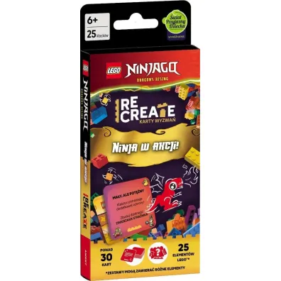 Lego Ninjago. Recreate. Karty wyzwa�. Ninja w akcj