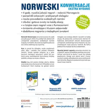 Norweski. Konwersacje Ekstra. Poziom A1-A2 +CD