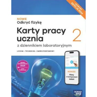 Pakiet NOWE Odkry� fizyk� 2. Podr�cznik i Karty pracy ucznia SMART. Liceum i technikum. Zakres podstawowy