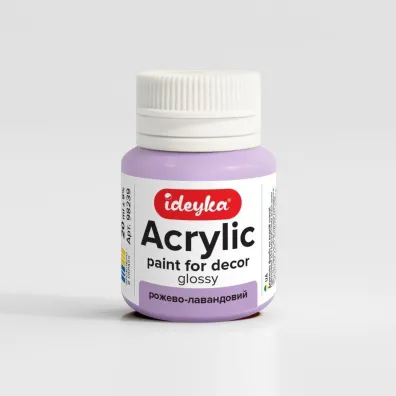 Ideyka Farba akrylowa R�owy i lawendowy 20ml
