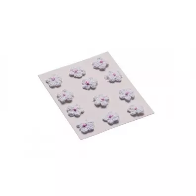 Brewis Kwiatki dekoracyjne bia�e 18mm