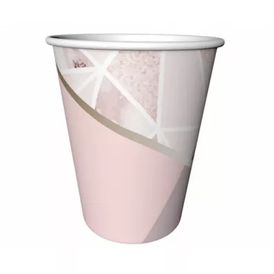 Godan Kubeczki papierowe Rose Chic 240 ml 6 szt.