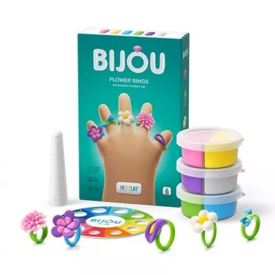 Hey Clay Bijou Pier�cionki Kwiaty Tm Toys