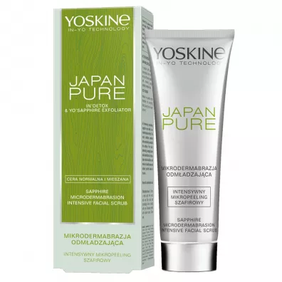 Yoskine Japan Pure Mikrodermabrazja peeling szafirowy 75 ml