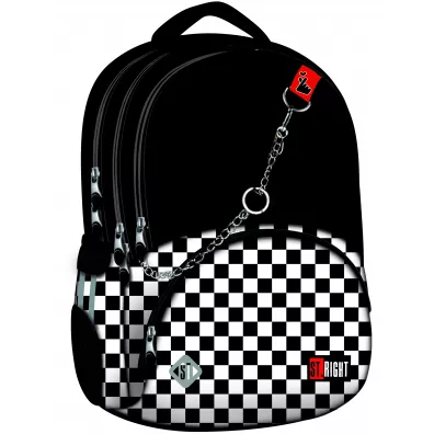 St. Majewski Plecak 4-komorowy BP7 K-Pop Chain - sklep Bee.pl