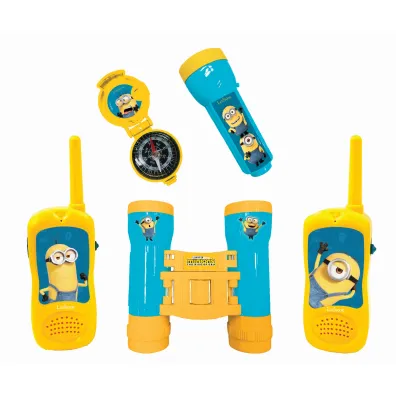 Zestaw przygodowy Minionki z kr�tkofal�wkami, lornetk� i kompasem RPTW12DES Lexibook