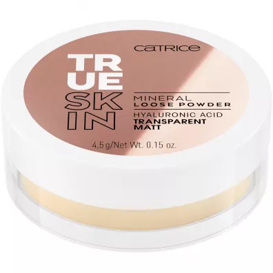 Catrice True Skin Mineral Loose Powder mineralny puder sypki 010 Transparent Mat 4.5 g