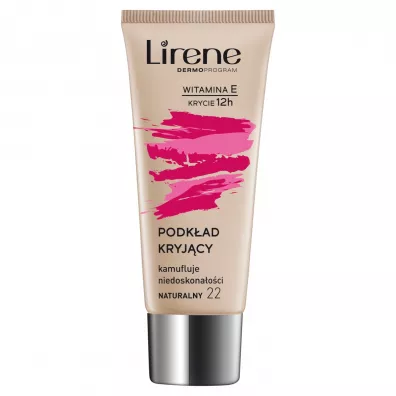 Lirene Podkad kryjcy naturalny 22 30 ml