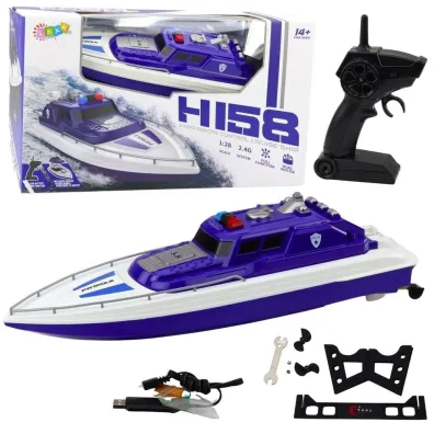 ��d� policyjna RC 1:28 LeanToys