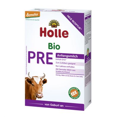 Holle Mleko PRE dla niemowląt od urodzenia 400 g Bio