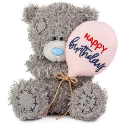 Maskotka Mi� Happy Birthday z balonem 11cm Carte Blanche