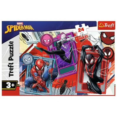 Puzzle 24 el. Maxi Paj�cze zmys�y Trefl