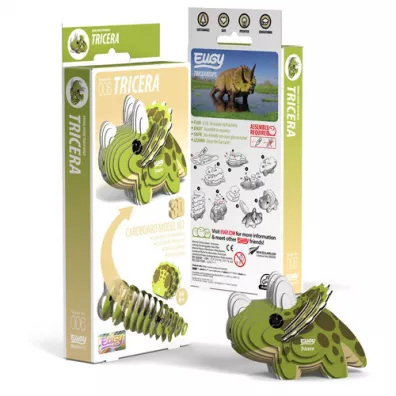 Puzzle Dinozaur Tricera Eko Uk�adanka 3D Qelements