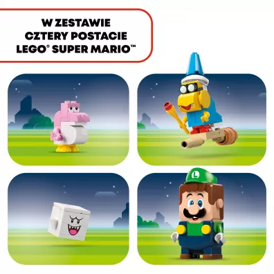 LEGO Super Mario Przygody z interaktywn� figurk� LEGO® Luigi™ 71440