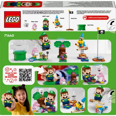 LEGO Super Mario Przygody z interaktywn� figurk� LEGO® Luigi™ 71440