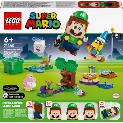 LEGO Super Mario Przygody z interaktywn� figurk� LEGO® Luigi™ 71440