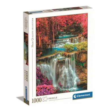 Puzzle 1000 el. HQ Colourful Thai falls Clementoni