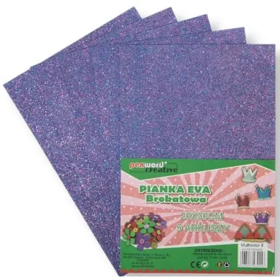 Penword Pianka multicolor brokat 8 20x30 cm