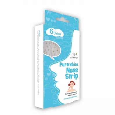 Cettua Pure White Nose Strip 6 paski oczyszczaj�ce na nos 6 szt.