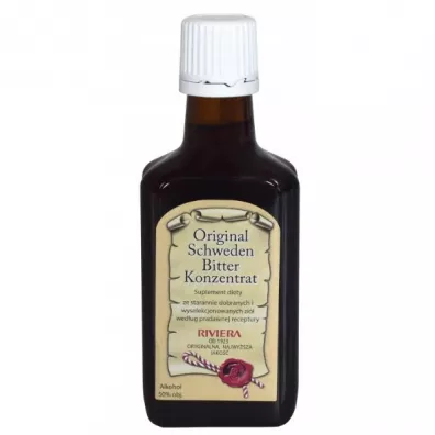 Riviera Zioo-Piast Orginal Schweden Bitter Konzentrat Suplement diety 100 ml