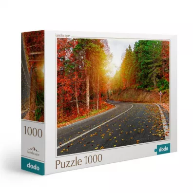 Puzzle 1000 el. Autumn forest. Turkey Dodo