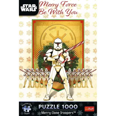 Puzzle 1000 el. �wi�teczny Patrol Szturmowc�w Trefl