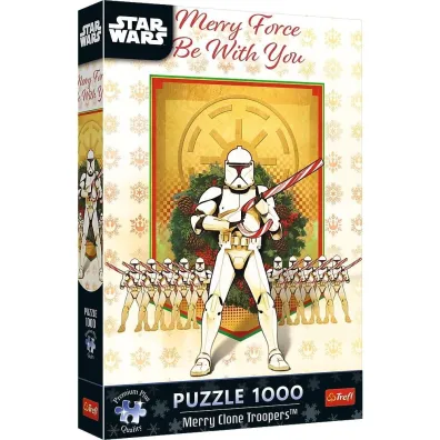 Puzzle 1000 el. �wi�teczny Patrol Szturmowc�w Trefl