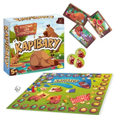 KAPIBARY - PLANSZOWA GRA RODZINNA Kangur