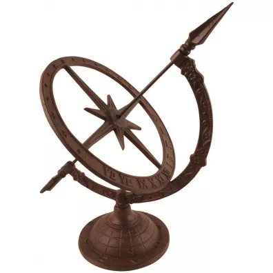 Esschert Design Zegar s�oneczny �eliwny 38,5 cm