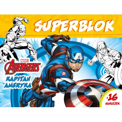 Superblok. Marvel Avengers. Kapitan Ameryka