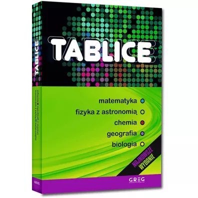 Tablice: matematyka, fizyka z astronomi�, chemia, geografia, biologia