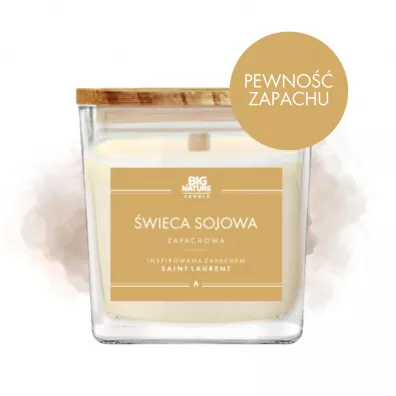 Big Nature wieca sojowa inspiracja zapachowa Saint Laurent 205 g