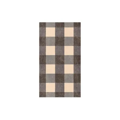 PartyDeco Serwetki w krat� 33x40cm 20 szt