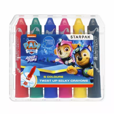 Starpak Kredki w sztyfcie wykr�cane 6 kolor�w