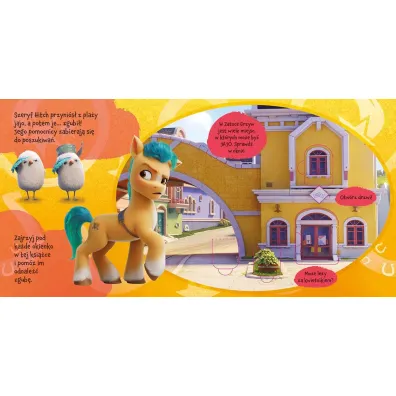Gdzie jest jajo? My Little Pony. Nowe pokolenie. Ksi��ka z otwieranymi okienkami