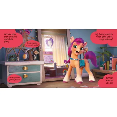 Gdzie jest jajo? My Little Pony. Nowe pokolenie. Ksi��ka z otwieranymi okienkami