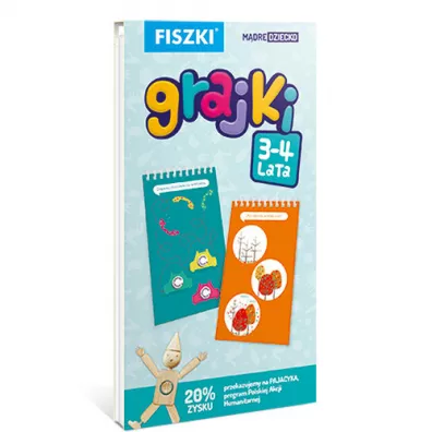 Fiszki Grajki 3-4 lata - Kinga Perczy�ska