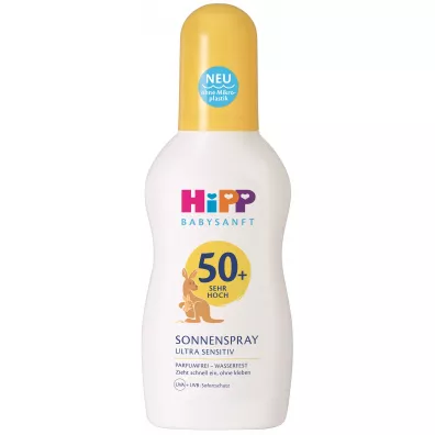 Hipp Babysanft Balsam ochronny w sprayu na s�o�ce od 1. dnia �ycia Ultra Sensitiv SPF50+ 150 ml