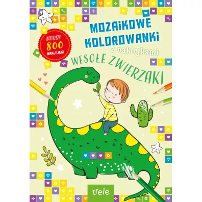 Mozaikowe kolorowanki. Weso�e zwierzaki