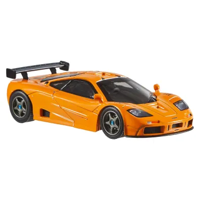 Hot Wheels. Premium McLaren F1 GTR Pojazd 1:43 Mattel
